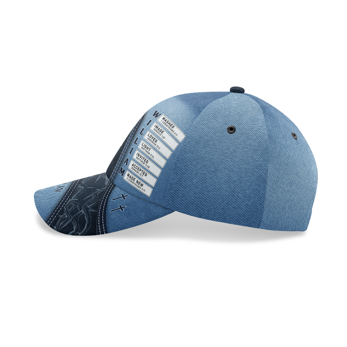 Jesus The Way The Truth The Life - Personalized Classic Cap