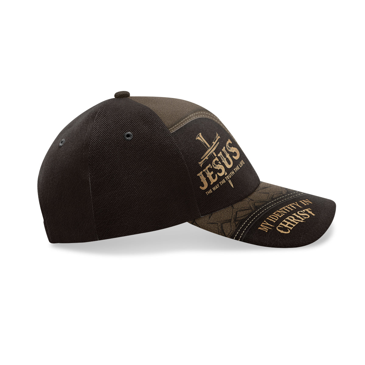 Jesus The Way The Truth The Life - Personalized Classic Cap