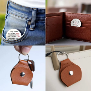 Personalized Pocket Hug Token With Love Quote, Unique Romantic Gift For Couples