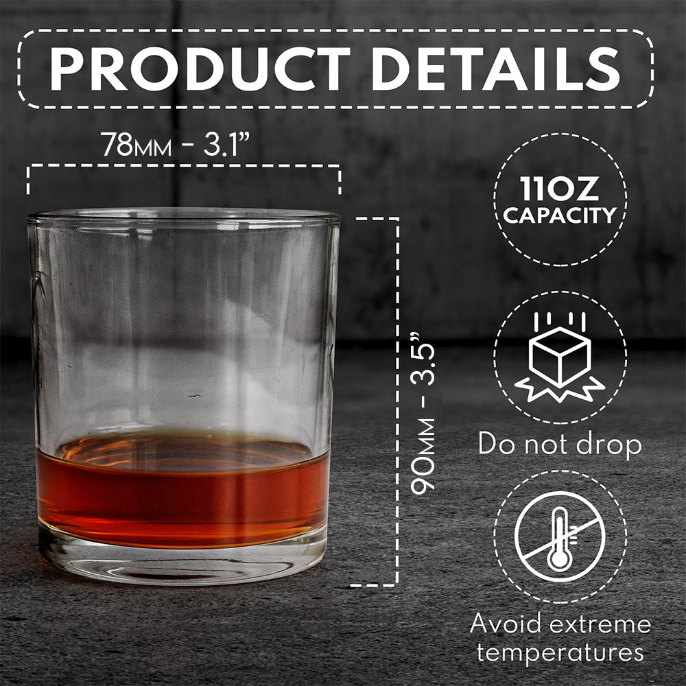 Allfather - Personalized Viking Whiskey Glass