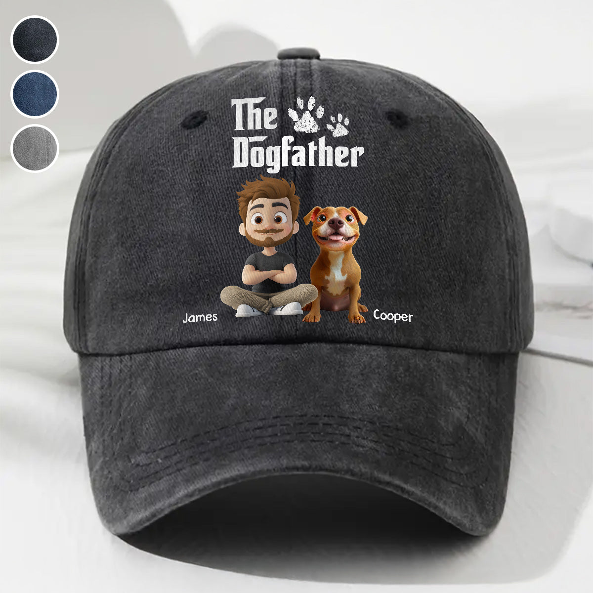 Personalized The Dog Father Cap - Gift for Dog Lovers