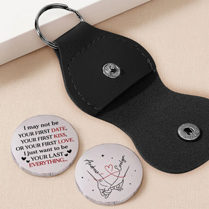 Personalized Pocket Hug Token With Love Quote, Unique Romantic Gift For Couples