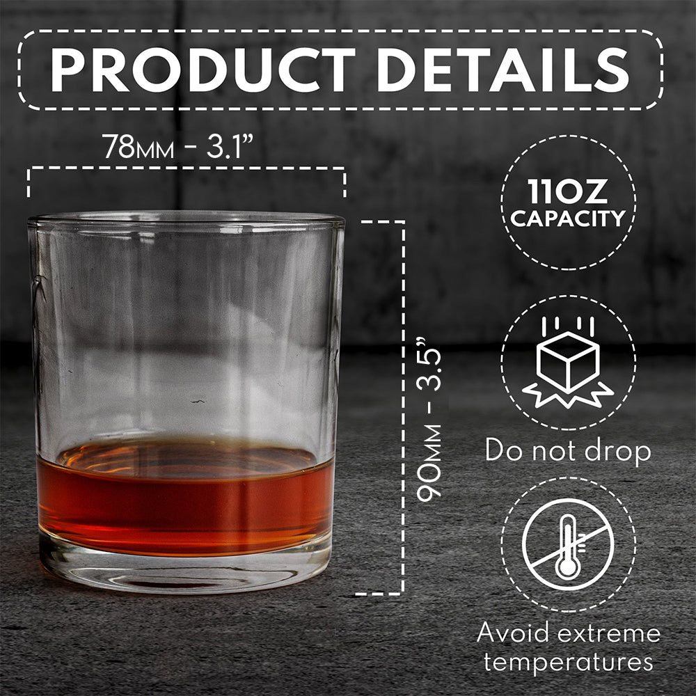 Awsome Drumer - Personalized Drummer Whiskey Glass