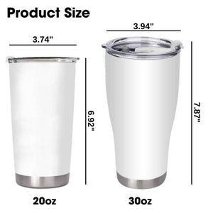 Personalized Tumbler for Veteran - I'm a Grumpy Veteran