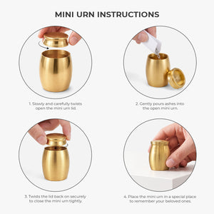 I'm Always With You Mini Urn - Personalized Memorial Gifts