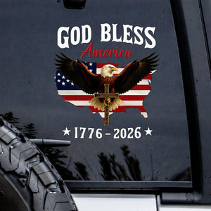 America 250th Anniversary Car Decal (1776¨C2026)