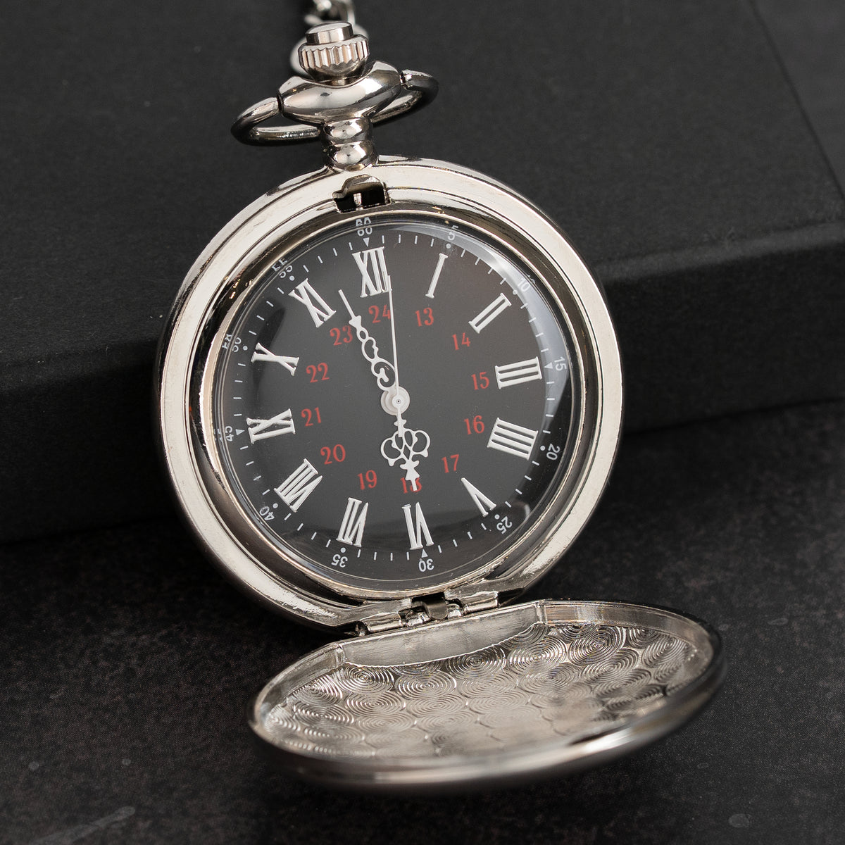 Father's Day Gifts, How Much Time Passes, I Will Always Be Your Little Girl - Personalized Pocket Watch - Gift For Dad