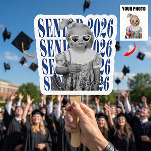Custom Photo Graduation - Personalized Graduation Fan