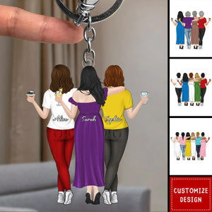 Friends Like Stars - Personalized Keychain
