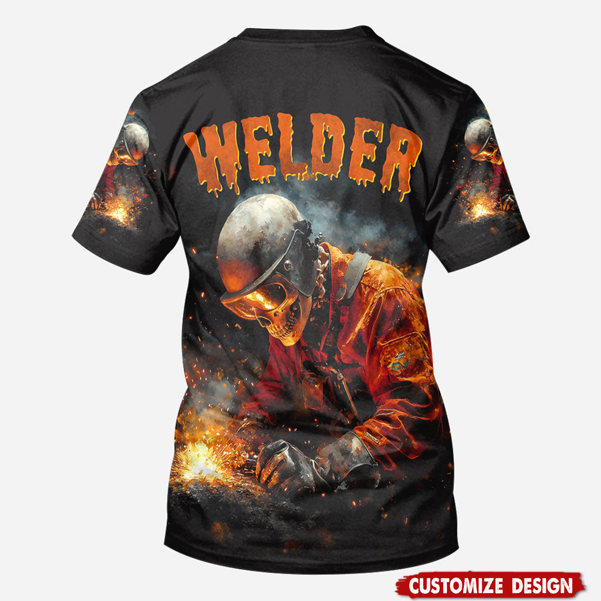 Personalized Welder T-Shirt - Gift For Welder Man