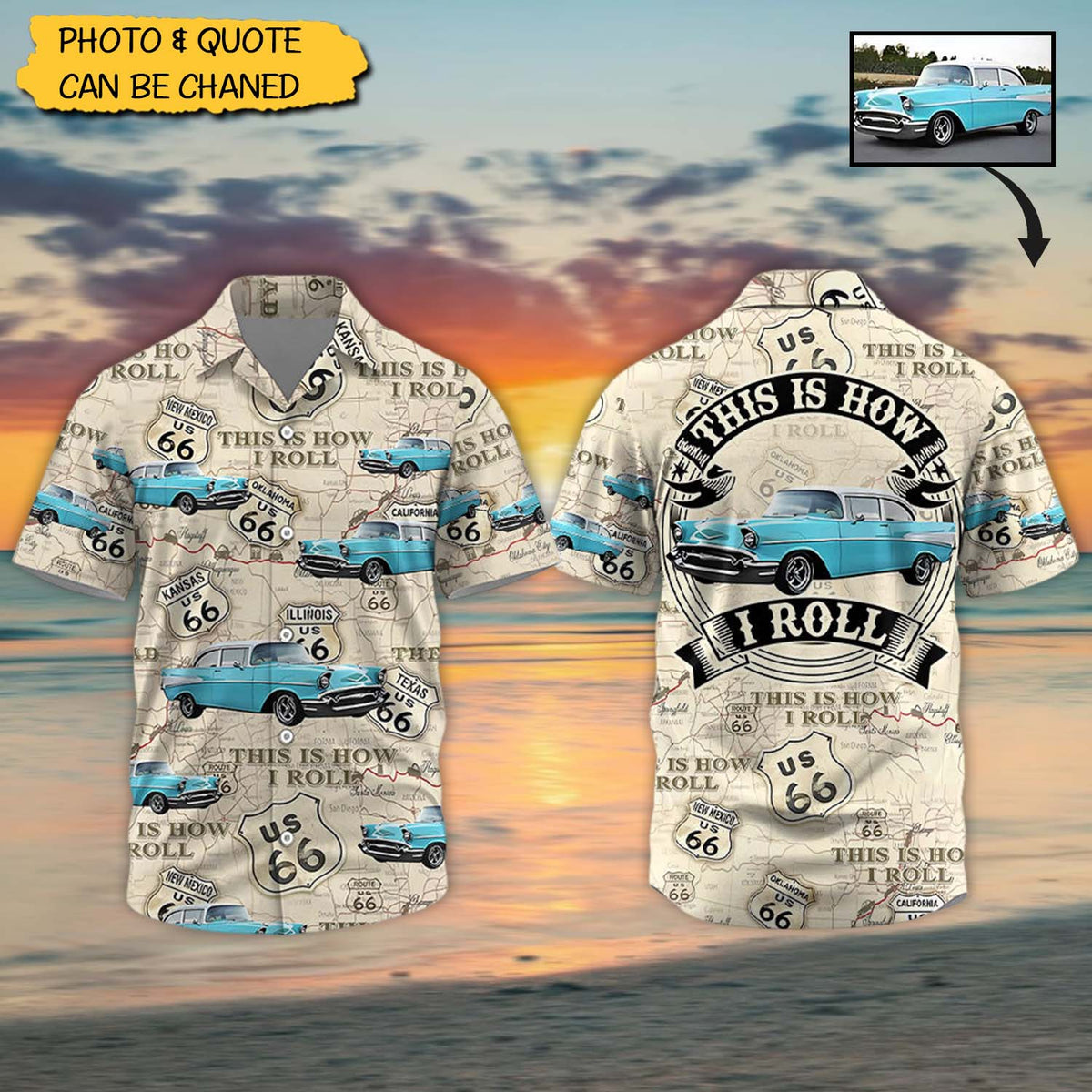 This Is How I Roll - Personalized Hawaiian Shirt