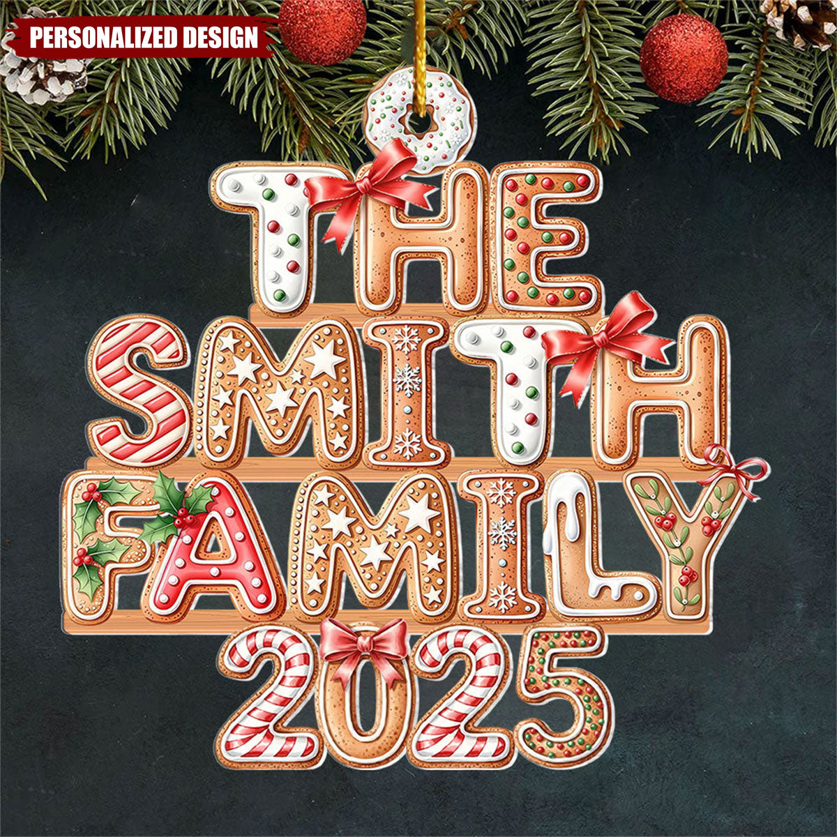 Personalized Family Christmas Ornament 2025-Gift For Family