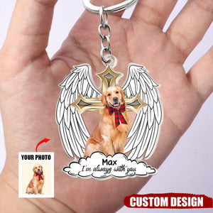 I'm Always With You - Personalized Photo Acrylic Keychain