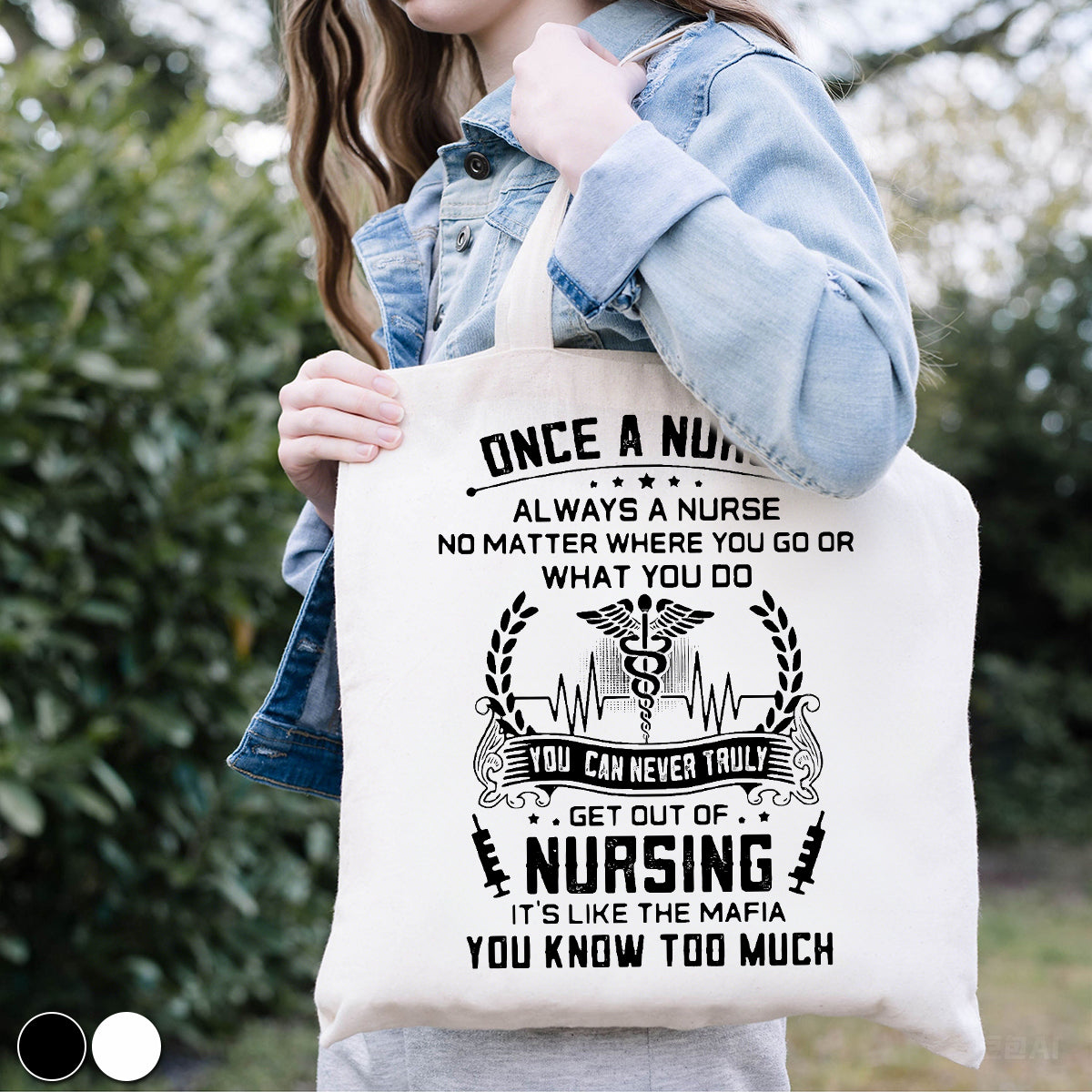 Once A Nurse Get Out Of Nursing Casual Classic Tote Bag