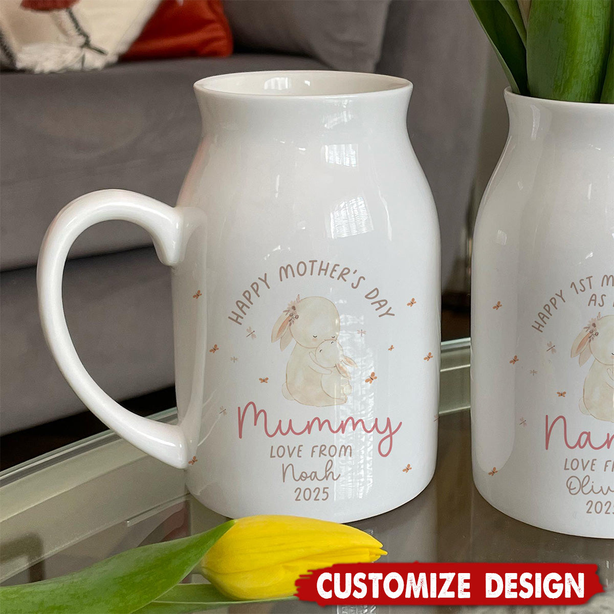Personalised First Mother's Day Jug/Vase