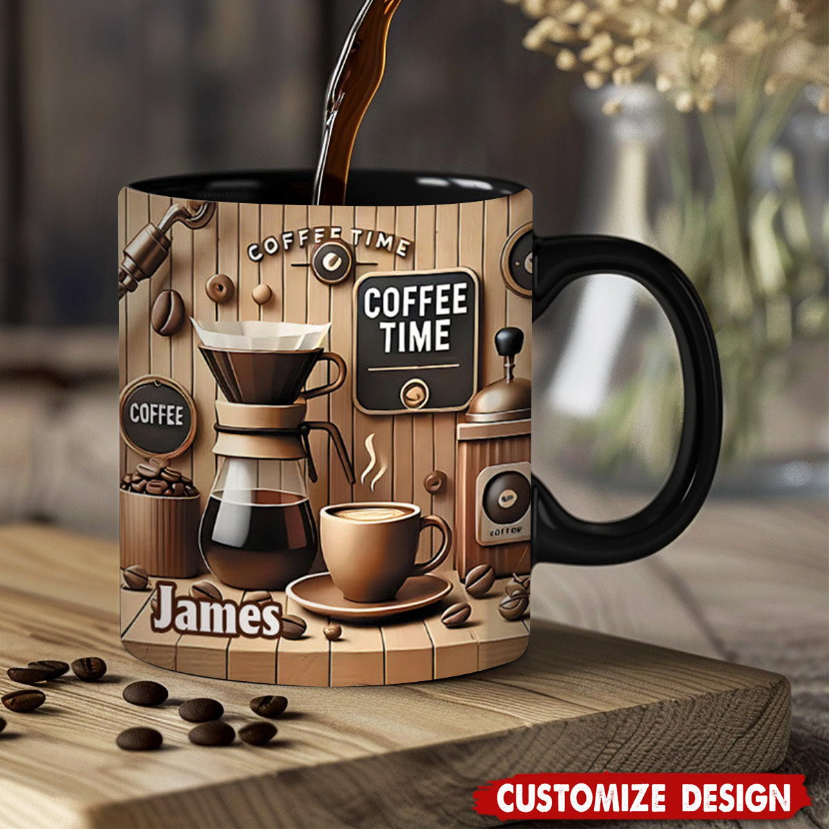 Coffee Time - Personalized Coffee Mug