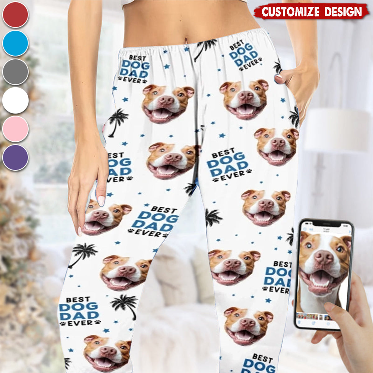Evеry Paw Stеp Is A Lovе Notе Writtеn On My Hеart-Dog & Cat Personalized Pajama Pants