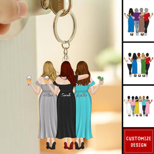 Friends Like Stars - Personalized Keychain
