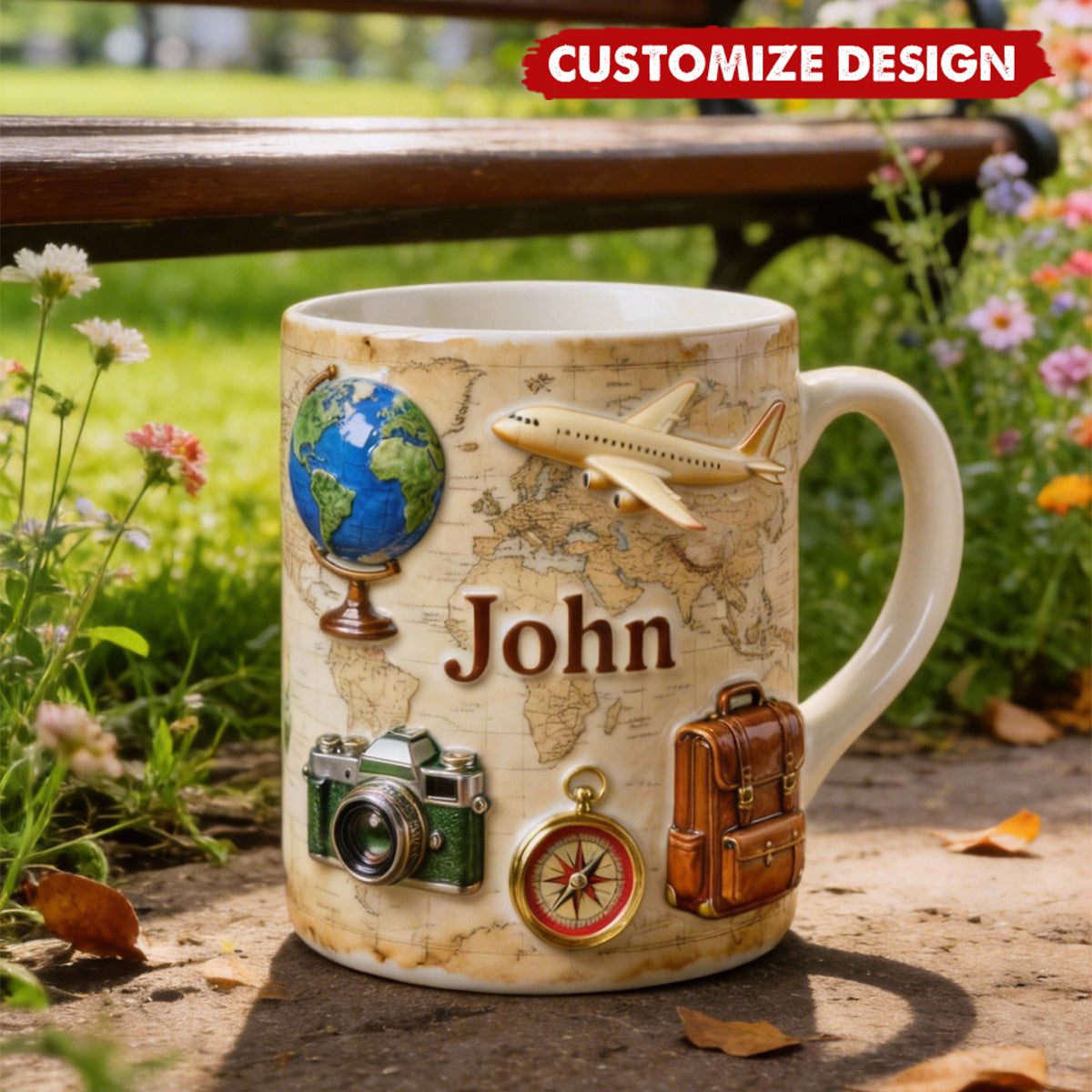 Travel Mug - Personalized Gifts For Travel Lovers
