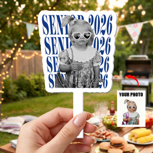 Custom Photo Graduation - Personalized Cupcake Toppers