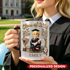Personalized Class Of 2026 Accent Mug-Graduation Gifts