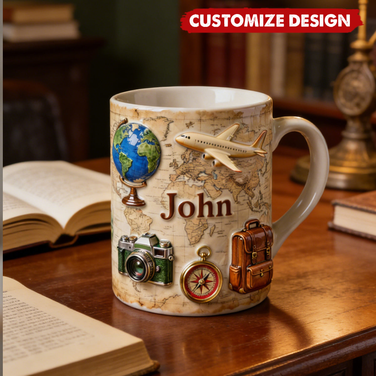 Travel Mug - Personalized Gifts For Travel Lovers