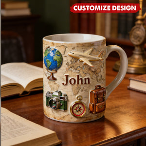 Travel Mug - Personalized Gifts For Travel Lovers