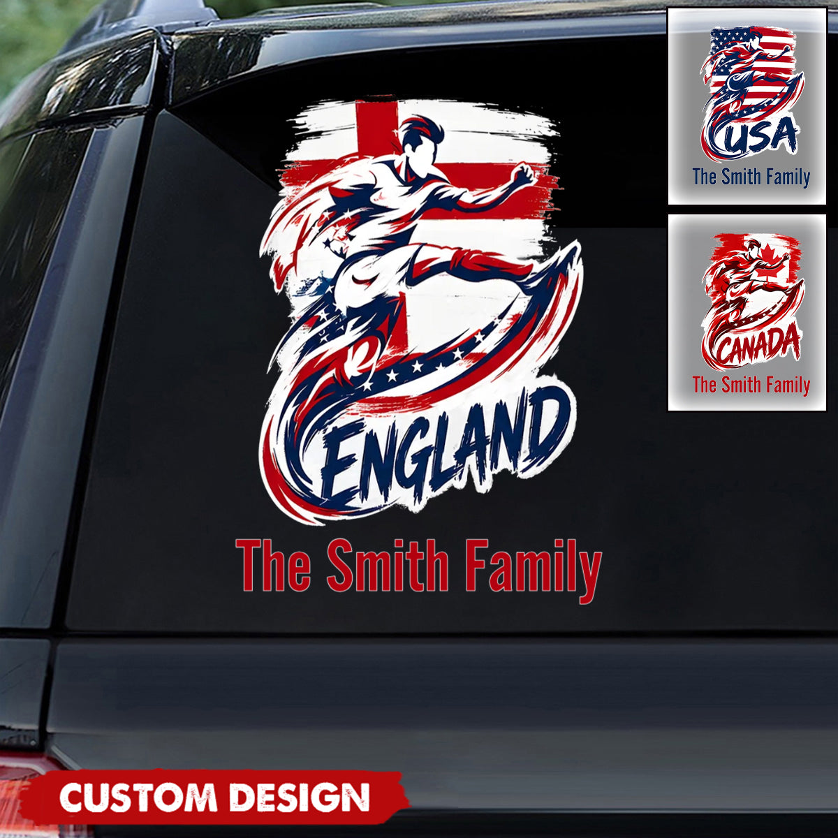 Personalized International Soccer Tournament Party Decal - Gifts For Soccer Lovers