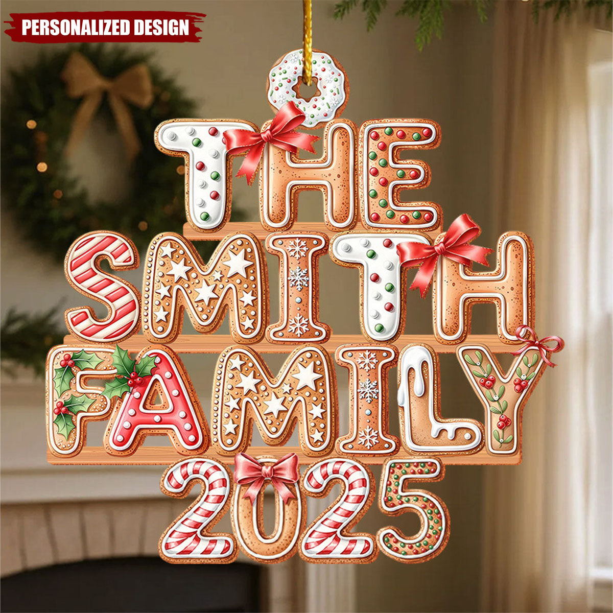 Personalized Family Christmas Ornament 2025-Gift For Family