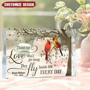 Personalized Gift for Sympathy Funeral Memorial Acrylic Plaque