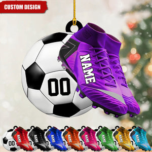 2024 New Release Personalized Soccer Ornaments Gift For Soccer Player