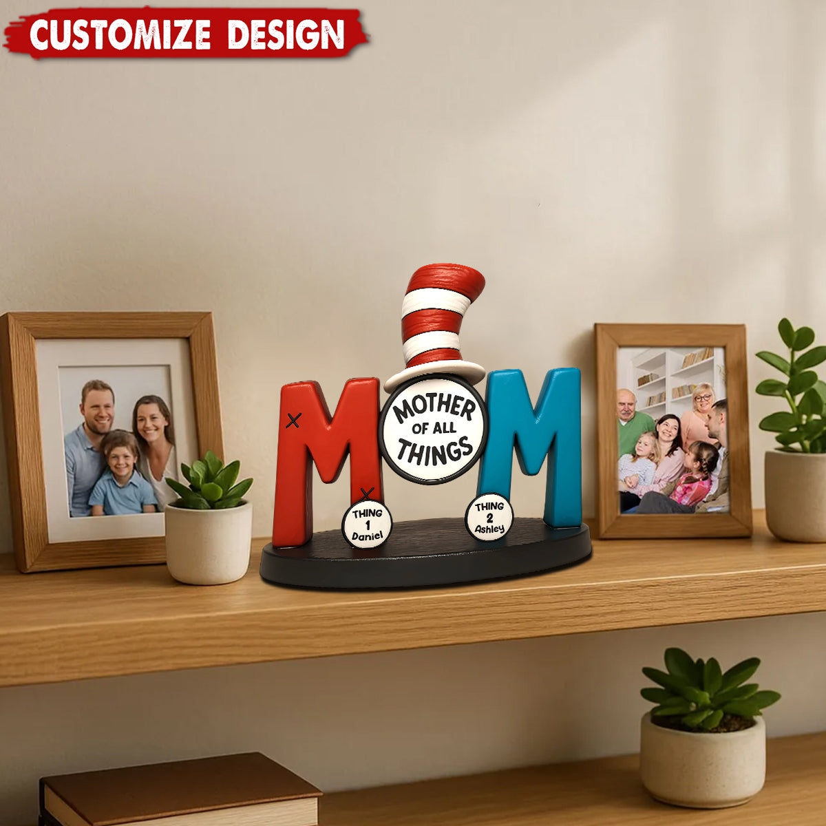 Things Mom Plaque - Personalized Gifts For Mom