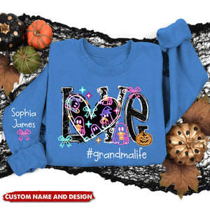 Love Ghost Halloween And Kids Sweatshirt