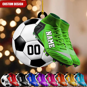 2024 New Release Personalized Soccer Ornaments Gift For Soccer Player