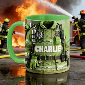 FireFighter Coffee Mug - Personalized Gifts For FireFighter