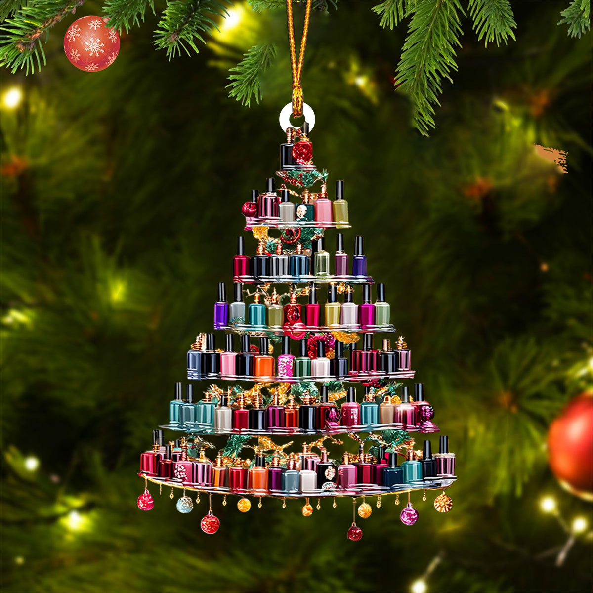 Nail Artist Acrylic Ornament Gift for Nail Artist