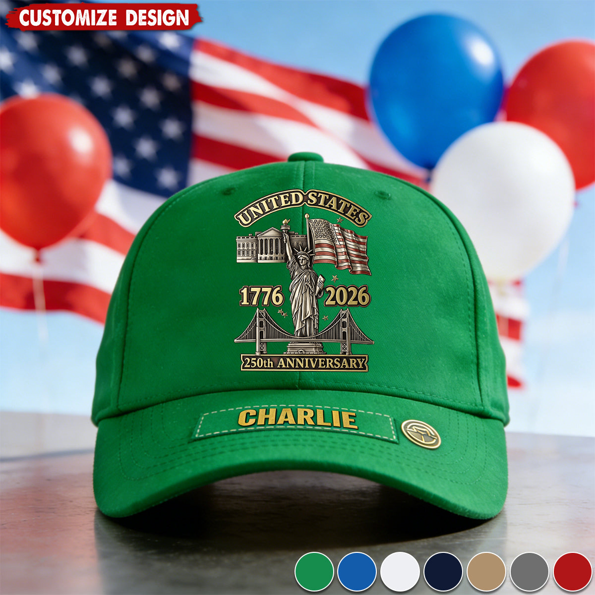 250th Anniversary - Personalized Classic Cap