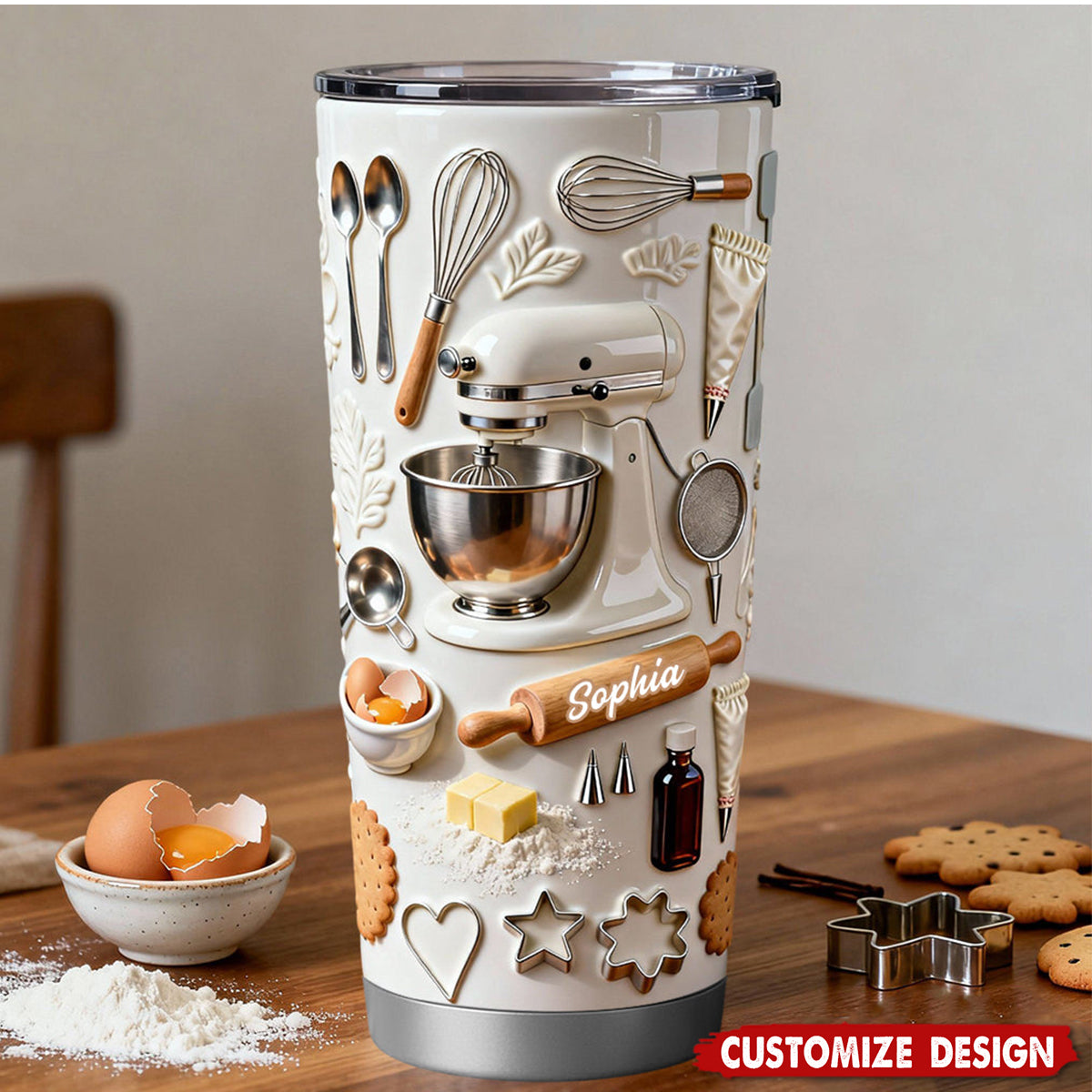 Love Baking - Personalized Baking Tumbler