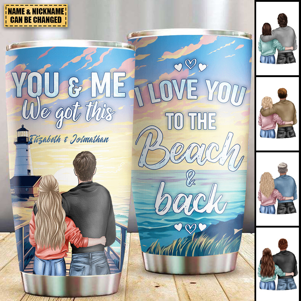 You're The Only One I Want To Annoy - Couple Personalized Custom Tumbler - Gift For Husband Wife, Anniversary