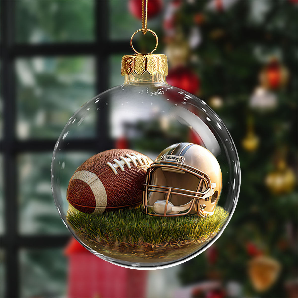 Sports Holiday Ornament - Football