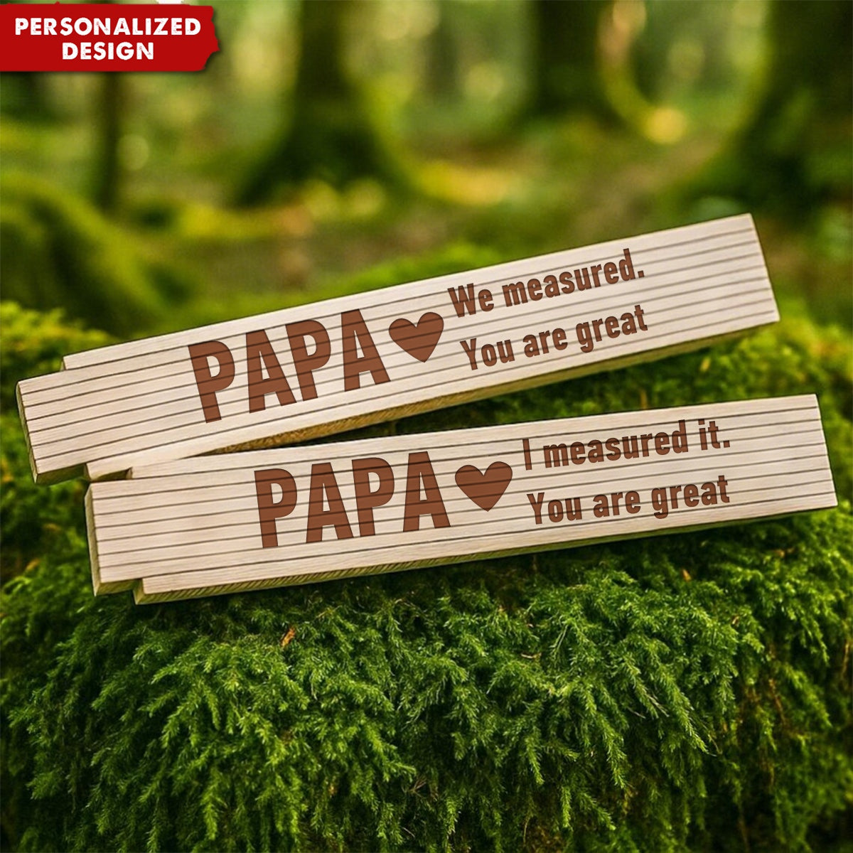 Personalized Folding Rule-Father's Day Gift