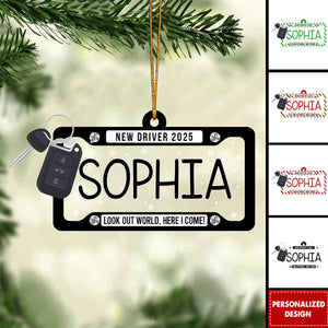 Personalized New Driver Ornament-Gift for New Drivers