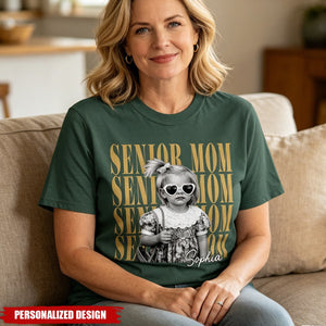 Vintage Photo And Year Senior - Personalized Shirt