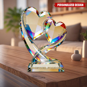 Together Forever-Personalized Couple Acrylic Plaque