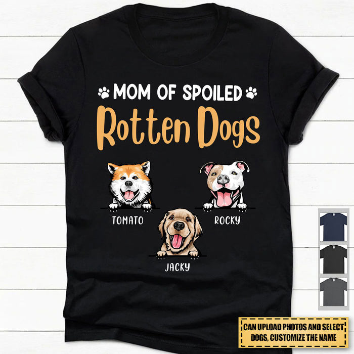 Dad Of Spoiled Dog Personalized T-shirt