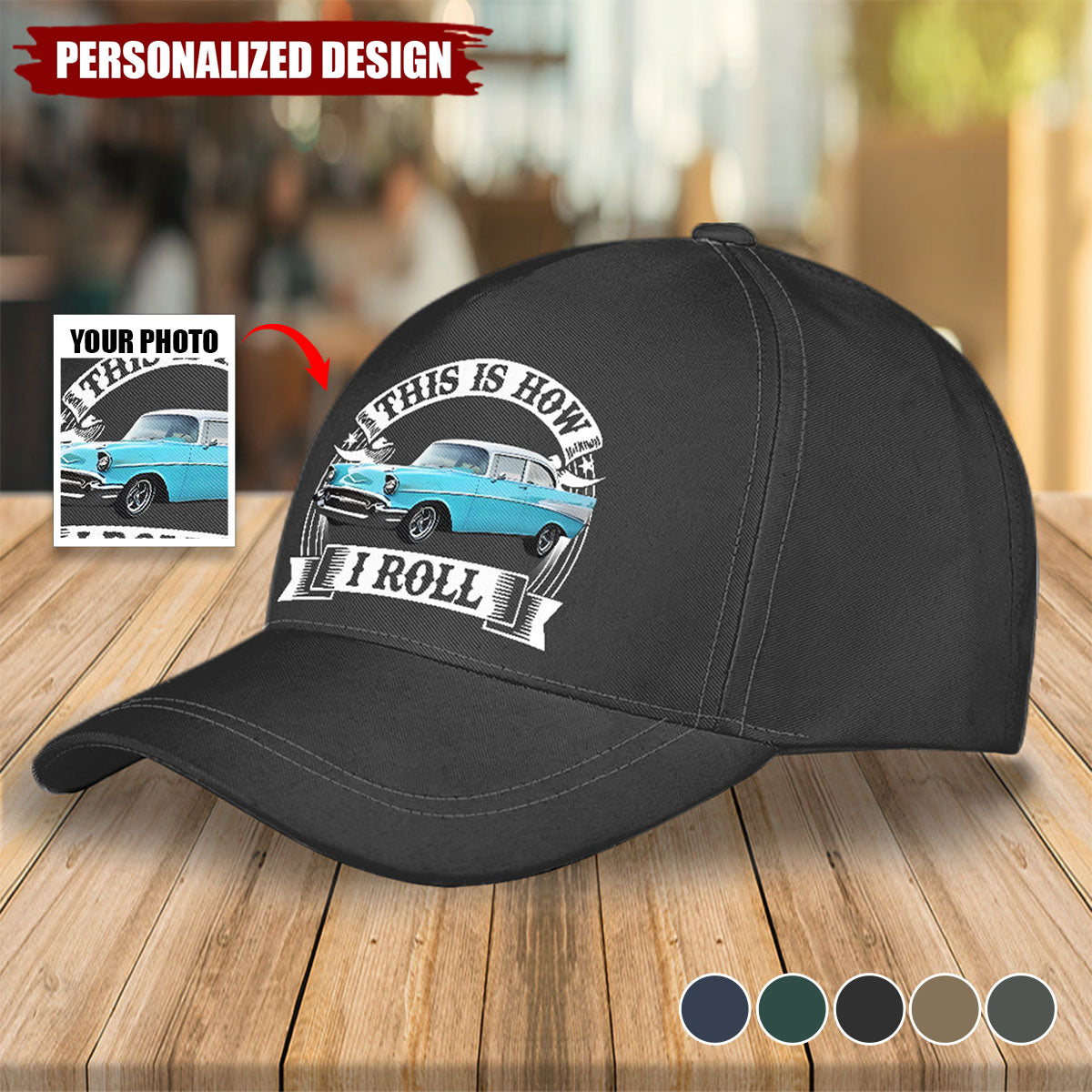 I'm Not Old I'm Classic-Funny Car Graphic Personalized Car's Photo Classic Cap