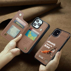 Monkey Punch Personalized Wallet Phone Case