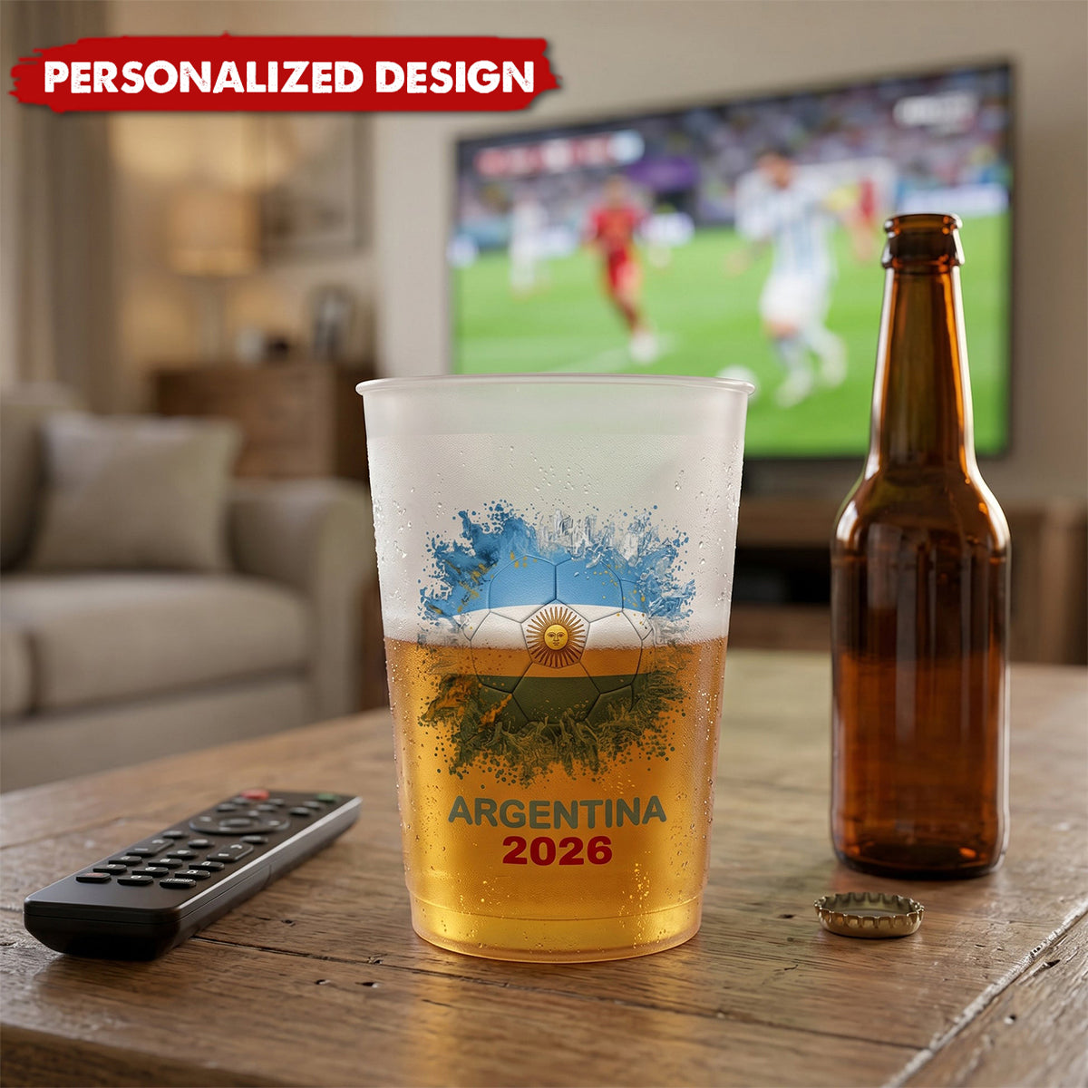 Custom Country Flags-Personalized Cups