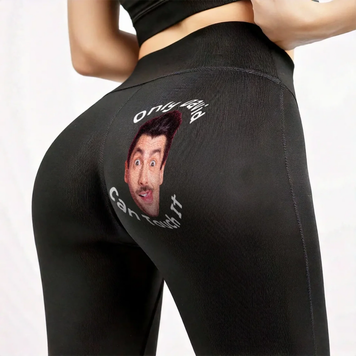 Not Yours, Never Will Be - Personalized Women Leggings - Gift For Wife, Anniversary