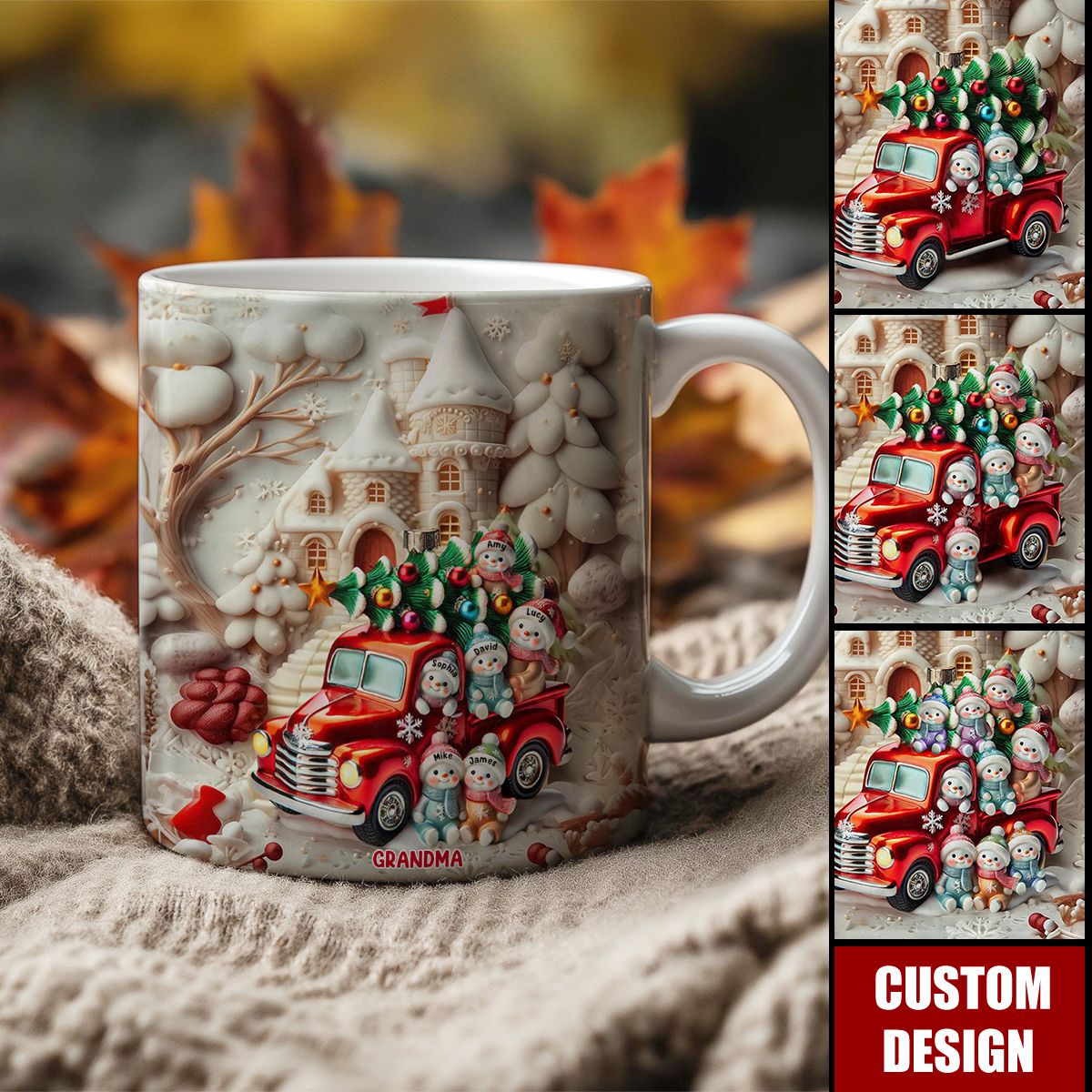 Nana's Cuties - Personalized Grandma Coffee Mug